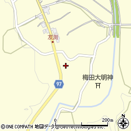 京都府福知山市三和町友渕713-1周辺の地図