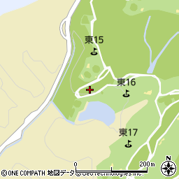 愛知県豊田市田茂平町（山路）周辺の地図