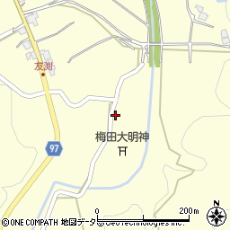 京都府福知山市三和町友渕693-1周辺の地図