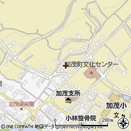岡山県津山市加茂町塔中116周辺の地図