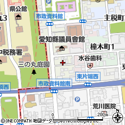 愛知県名古屋市東区東外堀町45周辺の地図