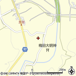 京都府福知山市三和町友渕701-1周辺の地図