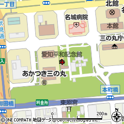 愛知県聴覚障害者協会周辺の地図