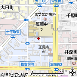 中川クリーニング店周辺の地図