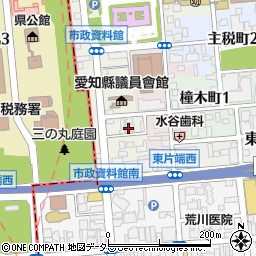 愛知県名古屋市東区東外堀町46周辺の地図