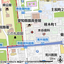 愛知県名古屋市東区東外堀町47周辺の地図