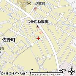 滋賀県東近江市佐野町268周辺の地図