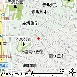 愛知県名古屋市千種区赤坂町5丁目53周辺の地図