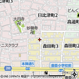 吉川電器周辺の地図