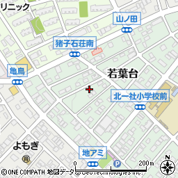 愛知県名古屋市名東区若葉台1204周辺の地図