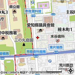 愛知県名古屋市東区東外堀町56周辺の地図
