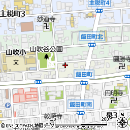 愛知県名古屋市東区飯田町13周辺の地図