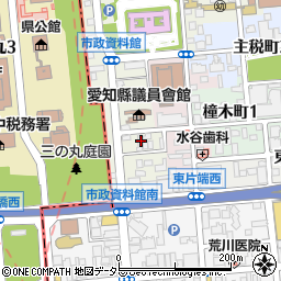 愛知県名古屋市東区東外堀町54周辺の地図
