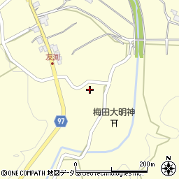 京都府福知山市三和町友渕701周辺の地図