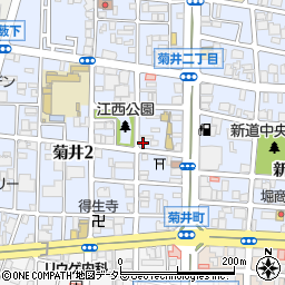 パークサイド菊井周辺の地図
