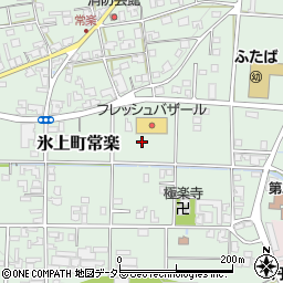 兵庫県丹波市氷上町常楽周辺の地図
