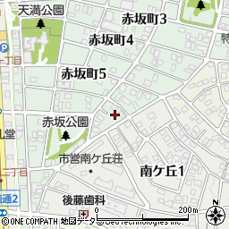 愛知県名古屋市千種区赤坂町5丁目54-3周辺の地図