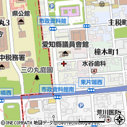 愛知県名古屋市東区東外堀町55周辺の地図