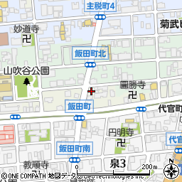 愛知県名古屋市東区飯田町31周辺の地図