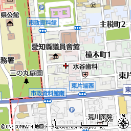 愛知県名古屋市東区東外堀町51周辺の地図