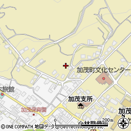 岡山県津山市加茂町塔中417周辺の地図