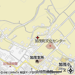 岡山県津山市加茂町塔中119周辺の地図