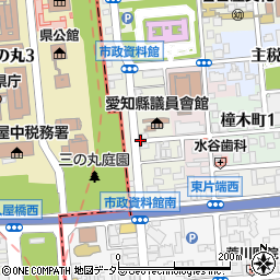 愛知県名古屋市東区東外堀町周辺の地図