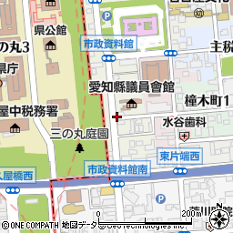 愛知県名古屋市東区東外堀町周辺の地図