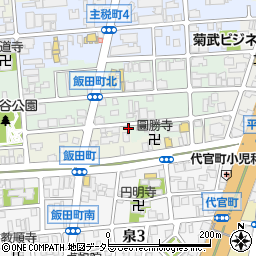 愛知県名古屋市東区飯田町40周辺の地図