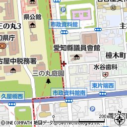 愛知県名古屋市東区東外堀町24周辺の地図