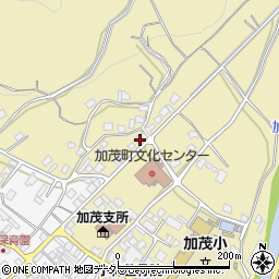 岡山県津山市加茂町塔中225周辺の地図
