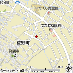 滋賀県東近江市佐野町263-9周辺の地図