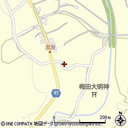 京都府福知山市三和町友渕710周辺の地図