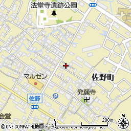 滋賀県東近江市佐野町644周辺の地図