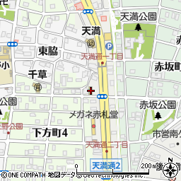 愛知県名古屋市千種区天満通1丁目60周辺の地図