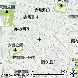 愛知県名古屋市千種区赤坂町5丁目47周辺の地図
