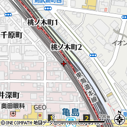 吉原鉄道工業株式会社名古屋営業所周辺の地図