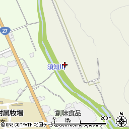 須知川周辺の地図