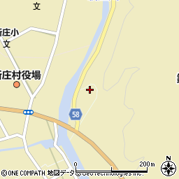 岡山県真庭郡新庄村5922周辺の地図