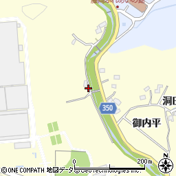 愛知県豊田市深見町向イ洞周辺の地図