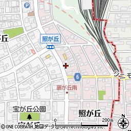 ほっかほっか亭　藤ケ丘店周辺の地図