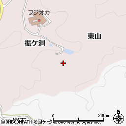 愛知県豊田市御作町（東山）周辺の地図