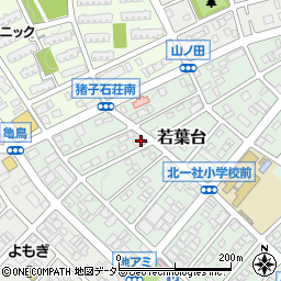 愛知県名古屋市名東区若葉台305周辺の地図