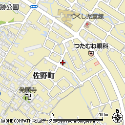 滋賀県東近江市佐野町263-3周辺の地図