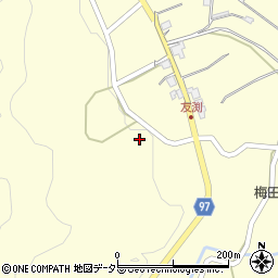 京都府福知山市三和町友渕617周辺の地図