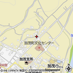 岡山県津山市加茂町塔中122周辺の地図