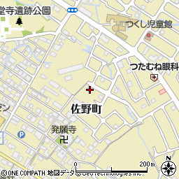 滋賀県東近江市佐野町632-11周辺の地図