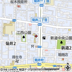 名駅きぼう・鍼・灸院周辺の地図