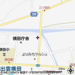 島根県仁多郡奥出雲町横田1090周辺の地図