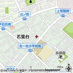 愛知県名古屋市名東区若葉台1007周辺の地図